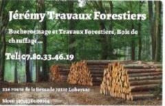 Jérémy travaux forestiers